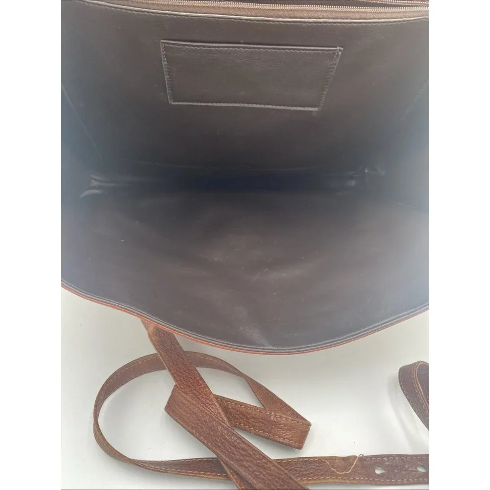 Vintage Medici Creations Leather Messenger Bag Satchel Breifcase Tote W. Germany